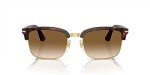 Persol PO3327S Polarized Men's Sunglasses, Havana