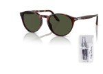 Persol PO3092SM Havana/Green Round Sunglasses for Men