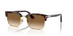 Persol PO3327S Polarized Men's Sunglasses, Havana