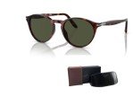 Persol PO3092SM Havana/Green Round Sunglasses for Men