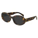 Mosanana Retro Oval Sunglasses for Women