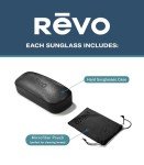 Revo Horizon Polarized UV Sunglasses with Blue Lens