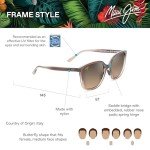 Maui Jim Butterfly Sunglasses - Rootbeer Fade Polarized