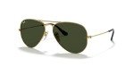 Ray-Ban Classic Gold Black Aviator Sunglasses
