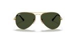 Ray-Ban Classic Gold Black Aviator Sunglasses