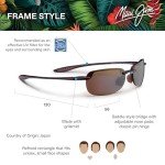 Maui Jim Sandy Beach Polarized Rimless Sunglasses
