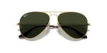 Ray-Ban Classic Gold Black Aviator Sunglasses
