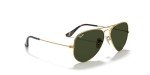 Ray-Ban Classic Gold Black Aviator Sunglasses
