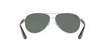 Ray-Ban RB3457 Gunmetal Aviator Sunglasses 59mm