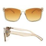 Trendy Polarized Vintage Square Sunglasses for All