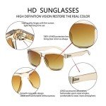 Trendy Polarized Vintage Square Sunglasses for All