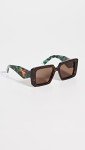Prada 23YS Tortoise Brown Women's Sunglasses