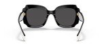 Prada PR 16YS Black/Dark Grey Sunglasses