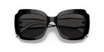 Prada PR 16YS Black/Dark Grey Sunglasses