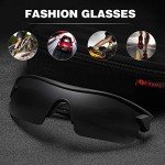 Bevi Polarized Sports Sunglasses with Unbreakable Frame