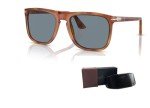 Persol PO3336S Terra Di Siena/Blue Aviator Sunglasses