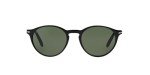 Persol Steve McQueen Round Sunglasses, Black/Green