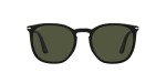 Persol PO3316S Black/Green Rectangle Sunglasses 54mm