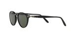 Persol Steve McQueen Round Sunglasses, Black/Green