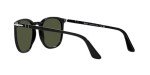 Persol PO3316S Black/Green Rectangle Sunglasses 54mm