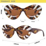Trendy Y2K Cat Eye Sunglasses for Women