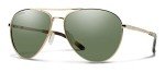 SMITH Layback Performance Sunglasses - Gold & Gray Green