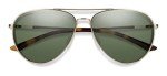 SMITH Layback Performance Sunglasses - Gold & Gray Green