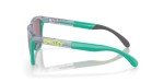 Oakley Frogskins Round Sunglasses - Transparent Lilac/Celeste
