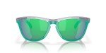 Oakley Frogskins Round Sunglasses - Transparent Lilac/Celeste