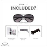 Oakley Split Time Valet Black Aviator Sunglasses