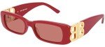 Balenciaga BB0096S Red Women’s Sunglasses