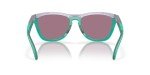 Oakley Frogskins Round Sunglasses - Transparent Lilac/Celeste