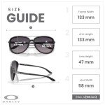 Oakley Split Time Valet Black Aviator Sunglasses