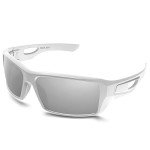 MAXJULI Polarized Sports Sunglasses for Big Heads
