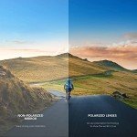 MAXJULI Polarized Sports Sunglasses for Big Heads