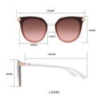 Laundry by Shelli Segal Black Cat Eye Sunglasses