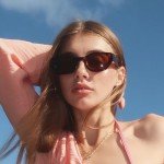 Trendy Polarized Cat Eye Sunglasses for Women