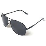 J+S Military Style Polarized Aviator Sunglasses