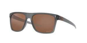 Oakley Leffingwell Rectangular Sunglasses - Matte Grey Smoke