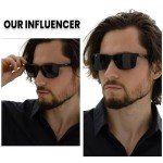 Lightweight Carbon Fiber Square Polarized Sunglasses