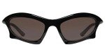 Balenciaga BB0229S Black and Grey Men's Sunglasses