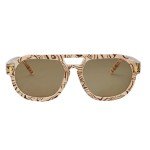 I-SEA Women's Ziggy Polarized Sunglasses - Peach Pearl