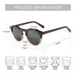 Zenottic Vintage Round Polarized Sunglasses - UV400