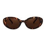 Retro Oval Cat-eye Sunglasses for Men and Women