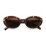 Retro Oval Cat-eye Sunglasses for Men and Women
