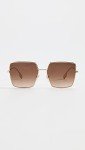 Burberry BE3133 Daphne Light Gold Gradient Sunglasses