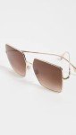 Burberry BE3133 Daphne Light Gold Gradient Sunglasses