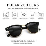 Retro Semi-Rimless 80s Sunglasses for Everyone