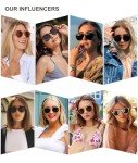 SOJOS Trendy Hexagon Round Women’s Sunglasses