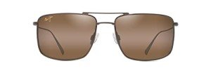 Maui Jim Men's Aeko Polarized Aviators - Satin Sepia